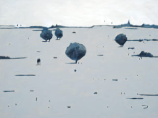 Oelmalerei auf Leinwand