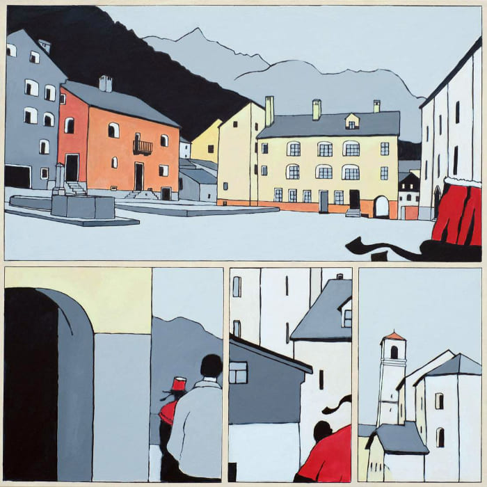 Sequenzen von Simplon-Dorf