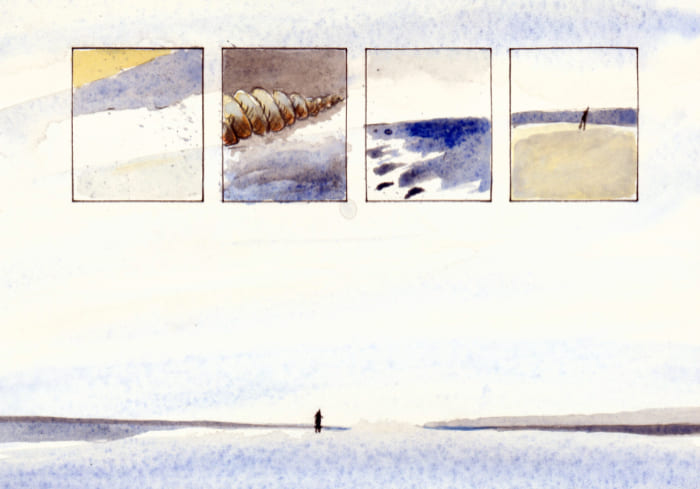 Postkarte Mail Art Arte Postale