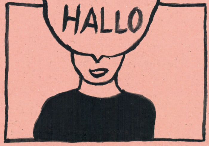 Postkarte Mail Art Arte Postale