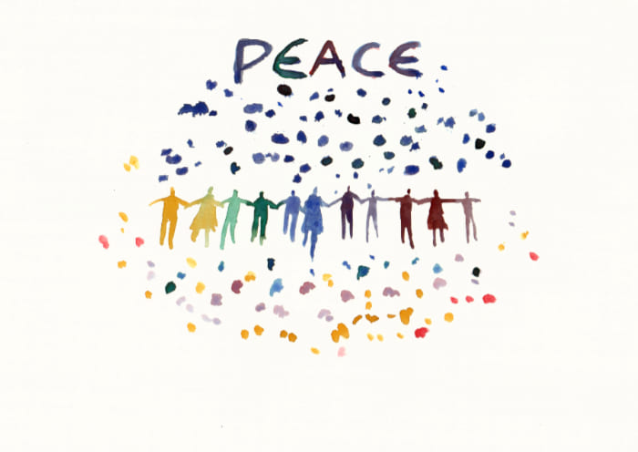 Postkarte Mail Art Arte Postale