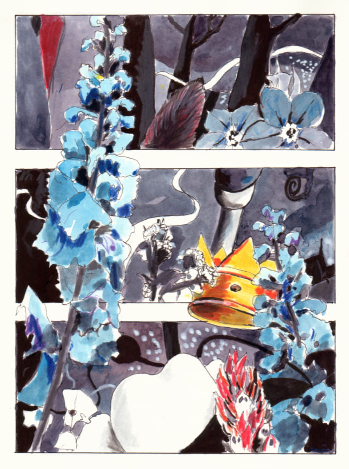 Aquarell Mail Art Arte Postale