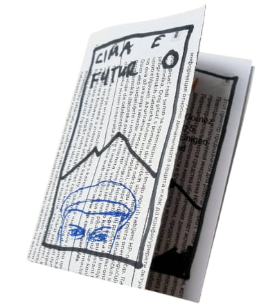 Mini Bucklet Mail Art Arte Postale