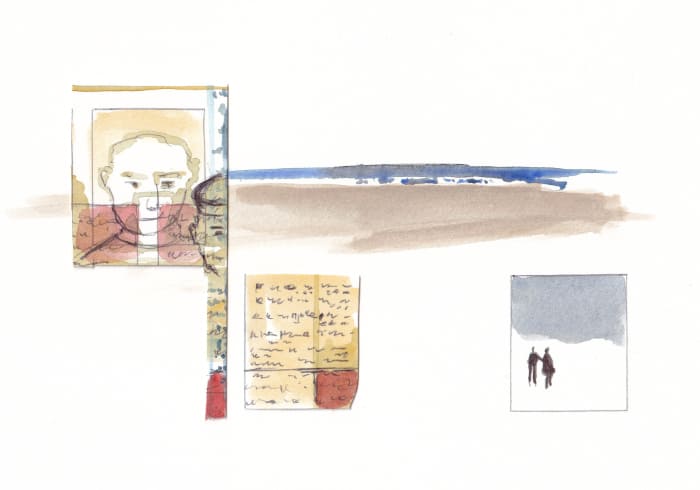 Postkarte Mail Art Arte Postale