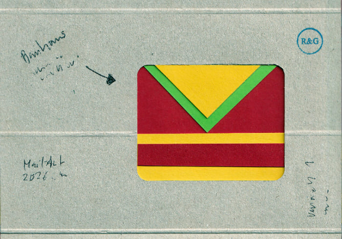 Postkarte Postkarte Mail Art Arte Postale