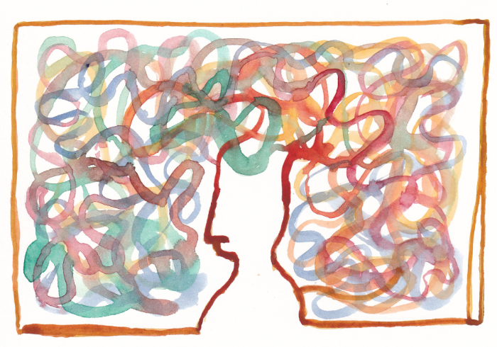 Postkarte Mail Art Arte Postale