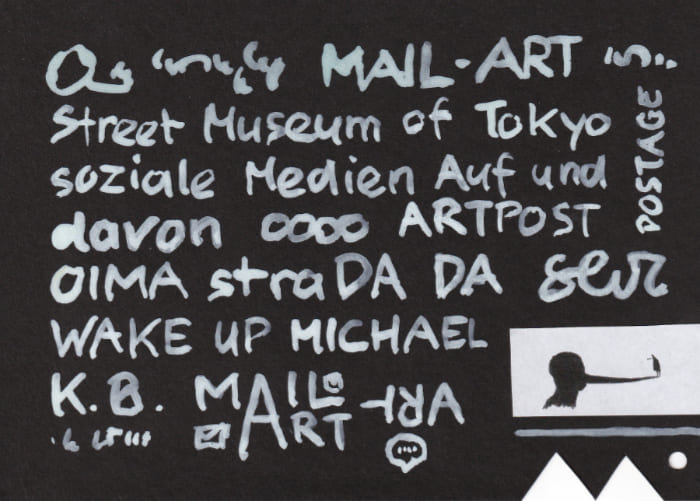 Postkarte Mail Art Arte Postale