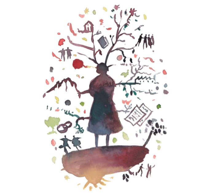 Postkarte Mail Art Arte Postale