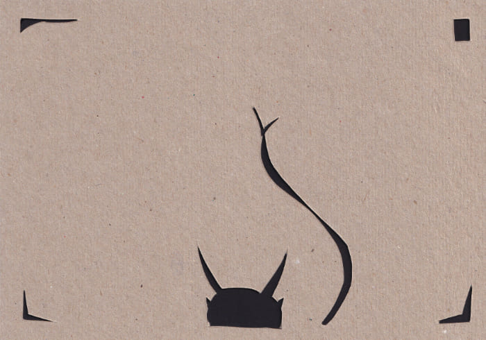 Postkarte Mail Art Arte Postale