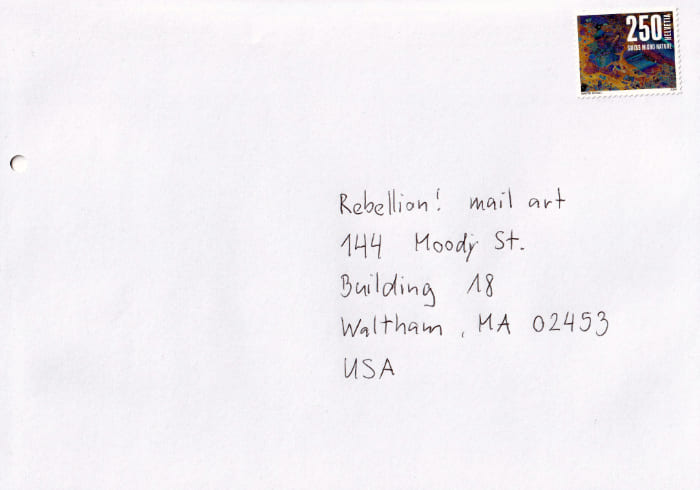 Briefumschlag Mail Art Arte Postale